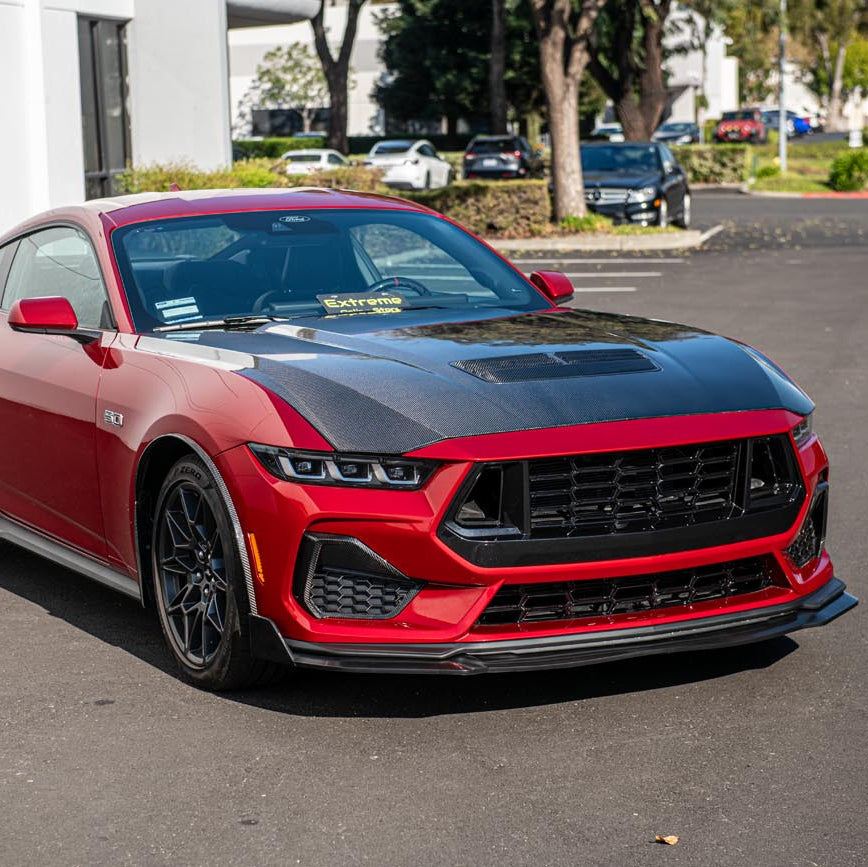 2024-Up Ford Mustang Performance Pack Add-On Front Lip Splitter image 6