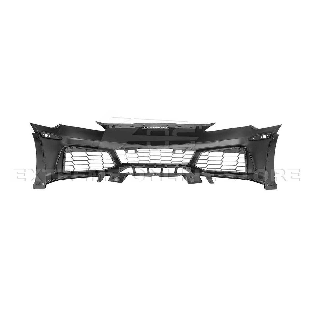 2005-13 Corvette C6 Z06 | C7 ZR1 Style Primed Front Bumper Replacement Cover image 22