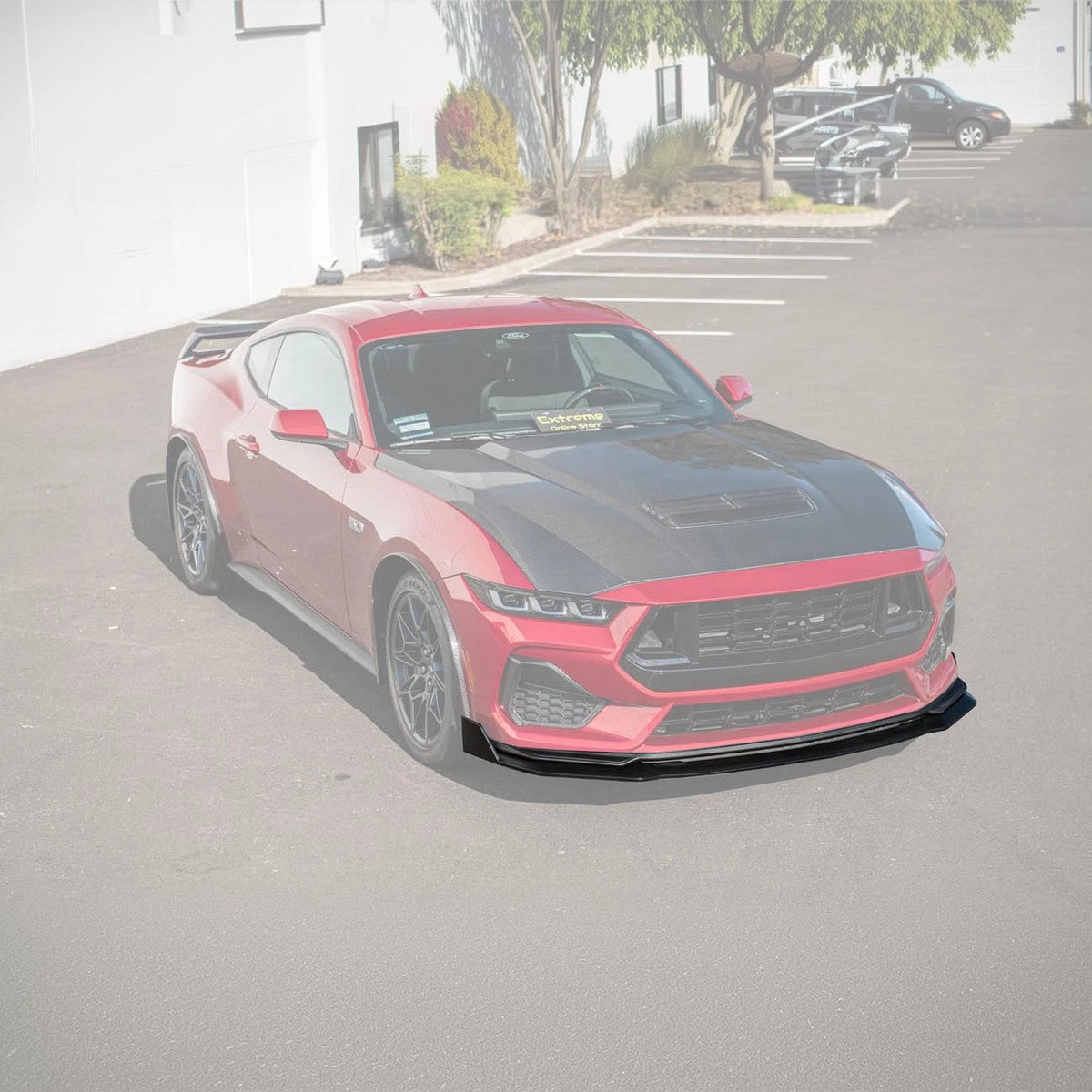 2024-Up Ford Mustang Performance Pack Add-On Front Lip Splitter image 3