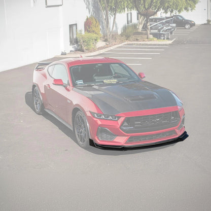 2024-Up Ford Mustang Performance Pack Add-On Front Lip Splitter image 3