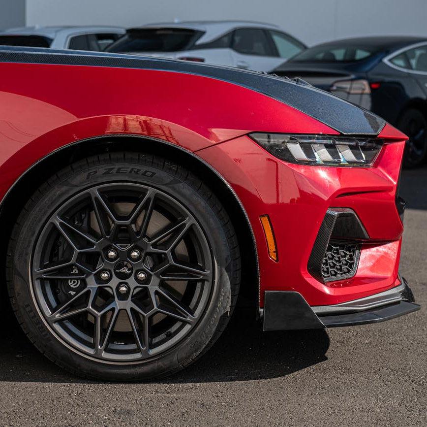 2024-Up Ford Mustang Performance Pack Add-On Front Lip Splitter image 9