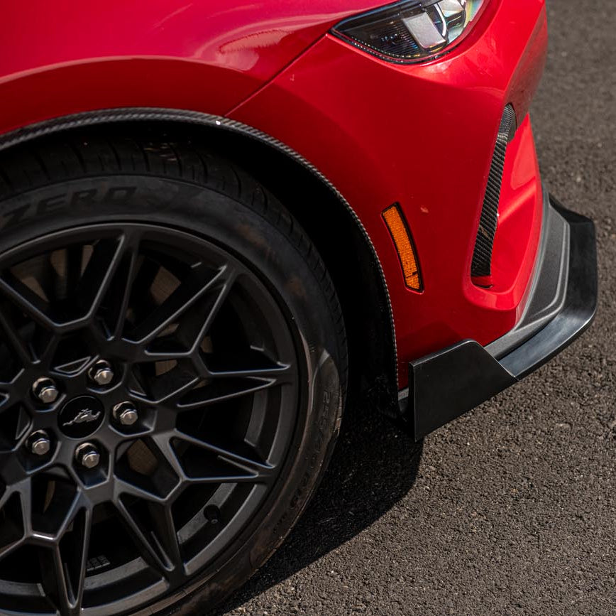 2024-Up Ford Mustang Performance Pack Add-On Front Lip Splitter image 11