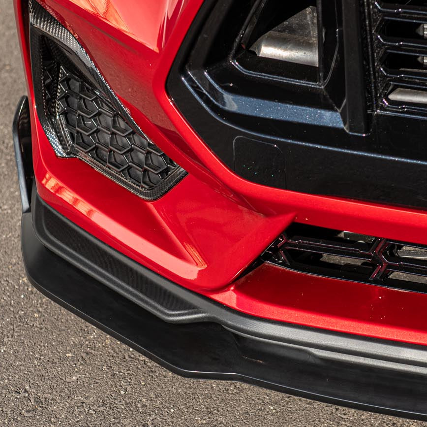 2024-Up Ford Mustang Performance Pack Add-On Front Lip Splitter image 14