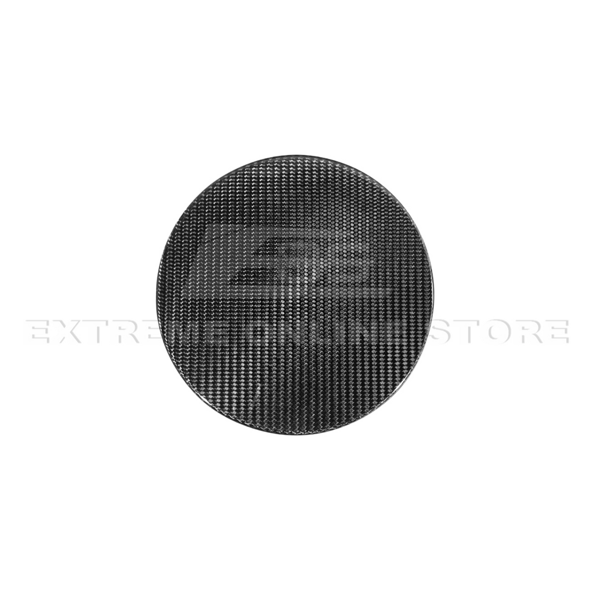 2024-Up Ford Mustang S650 Dry Carbon Fiber Side Fender Fuel Tank Gas Lid Cover image 3