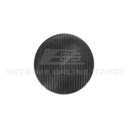 2024-Up Ford Mustang S650 Dry Carbon Fiber Side Fender Fuel Tank Gas Lid Cover image 3