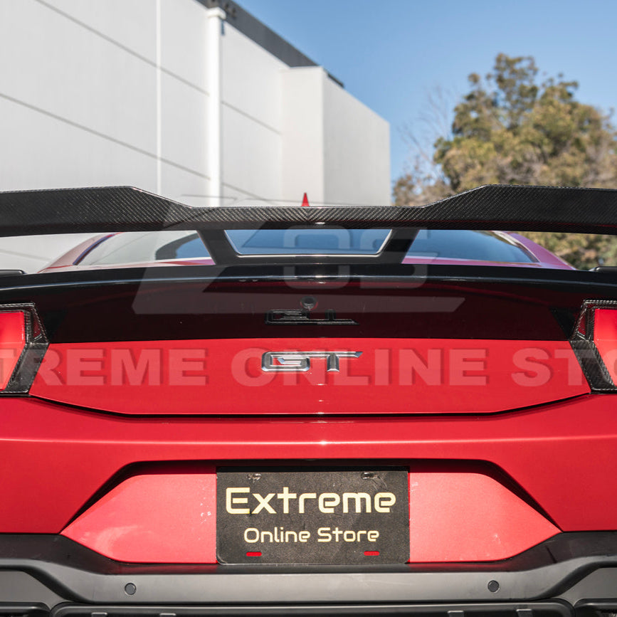 2024-Up Ford Mustang Rear Wing Wickerbill Spoiler image 11