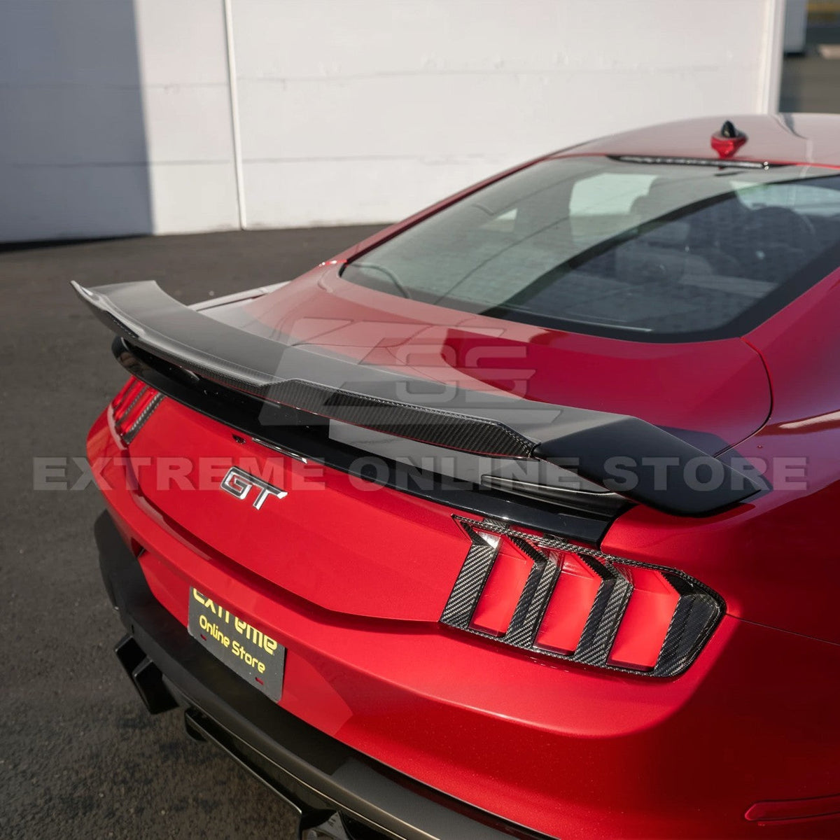 2024-Up Ford Mustang Rear Wing Wickerbill Spoiler image 13