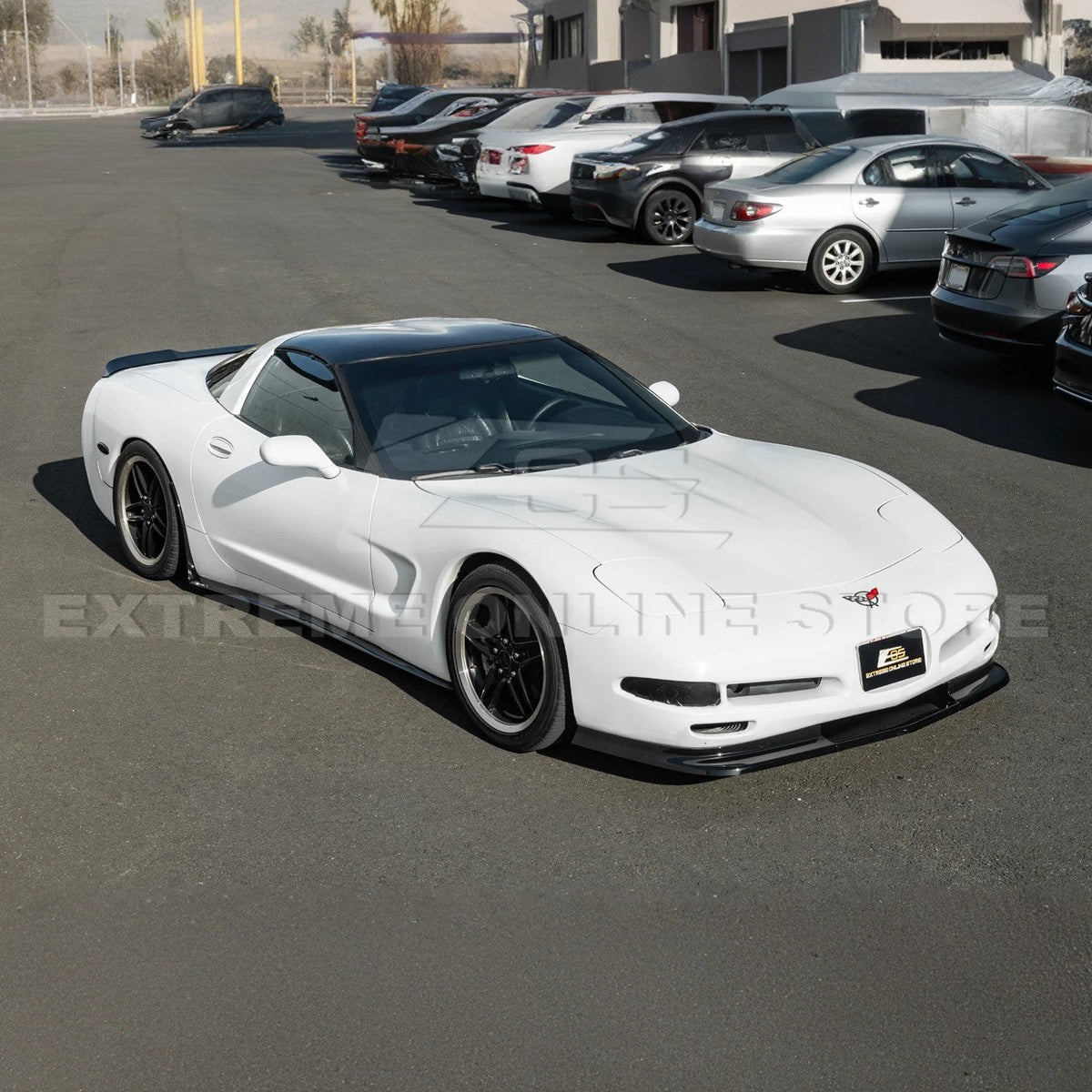 1997-04 Corvette C5 ZR1 Front Vented Lip Side Skirts Rear Spoiler image 3
