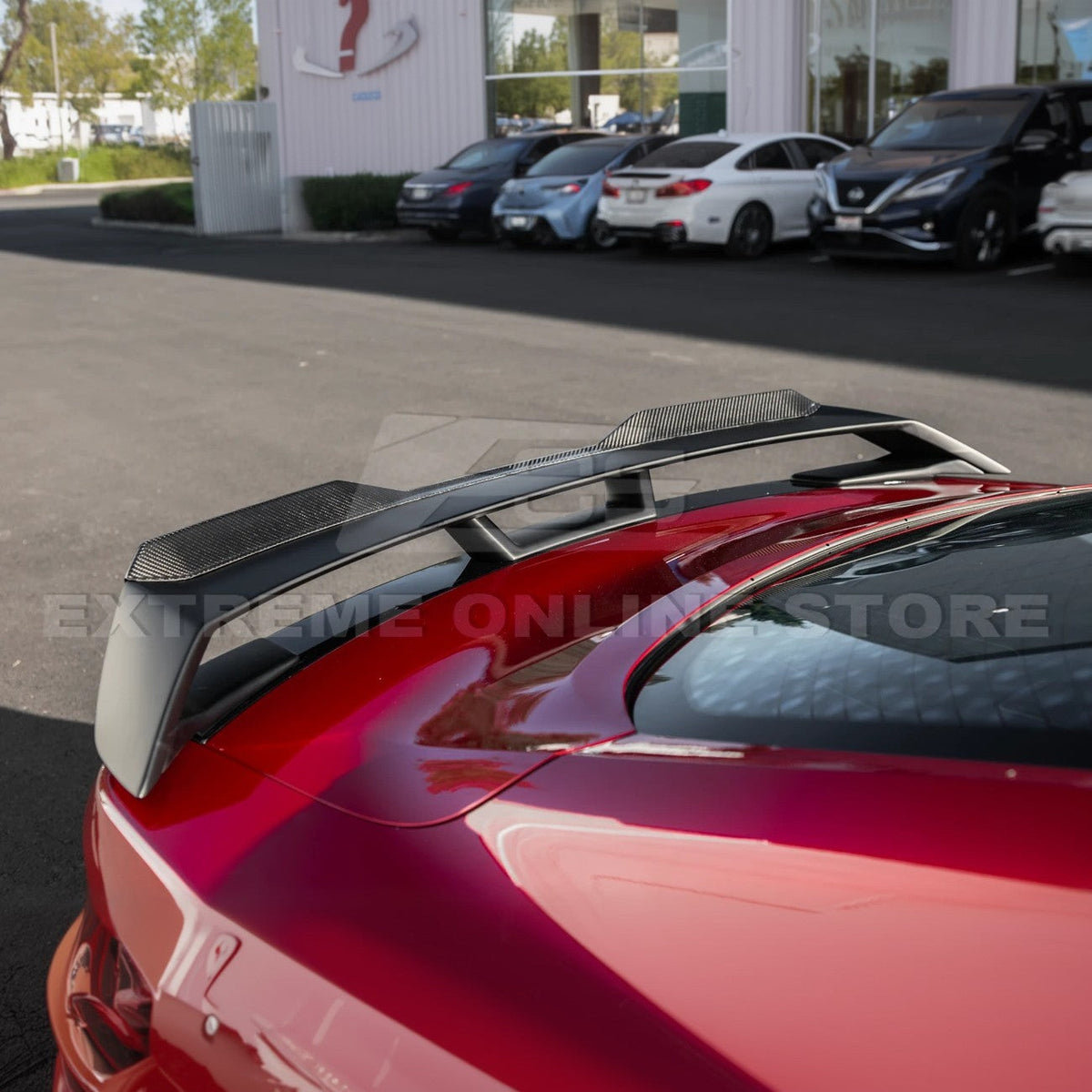 2024-Up Ford Mustang Rear Wing Wickerbill Spoiler image 15