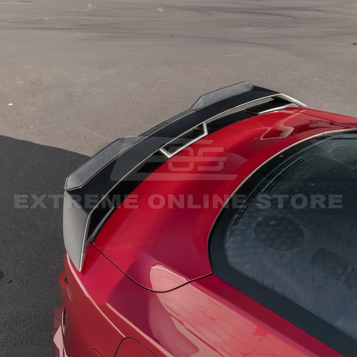 2024-Up Ford Mustang Rear Wing Wickerbill Spoiler image 14