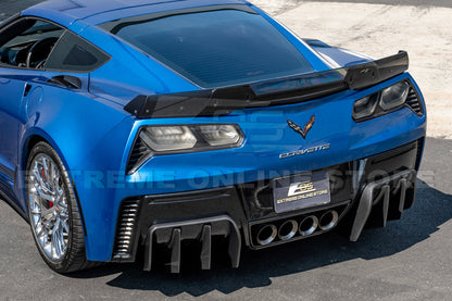 Corvette C7 Add On Rear Bumper Diffuser image 40