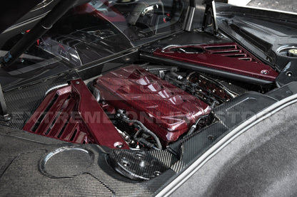 Corvette C8 Coupe Engine Cover W/ Bay Panel Insert image 20
