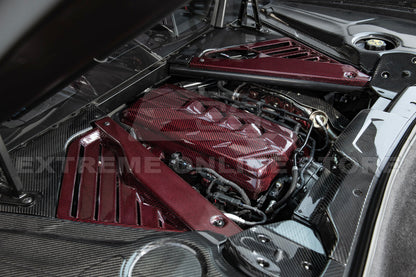 Corvette C8 Coupe Engine Cover W/ Bay Panel Insert image 22