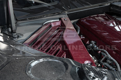 Corvette C8 Coupe Engine Cover W/ Bay Panel Insert image 24