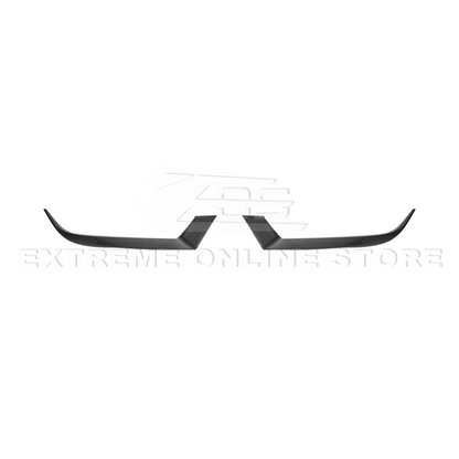 2024-Up Ford Mustang DRY CARBON FIBER Headlight Eyebrow Trim Cover Pair image 14
