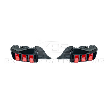 2024-Up Ford Mustang S650 EURO Sequential Signal LED Clear Rear Taillights image 45