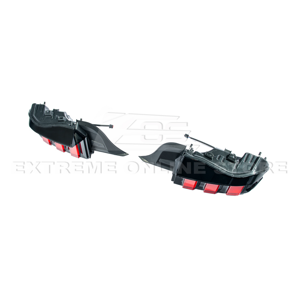 2024-Up Ford Mustang S650 EURO Sequential Signal LED Clear Rear Taillights image 46