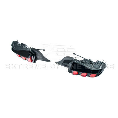 2024-Up Ford Mustang S650 EURO Sequential Signal LED Clear Rear Taillights image 46
