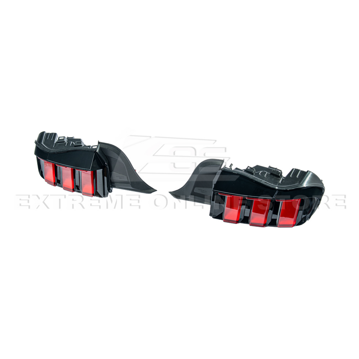 2024-Up Ford Mustang S650 EURO Sequential Signal LED Clear Rear Taillights image 47