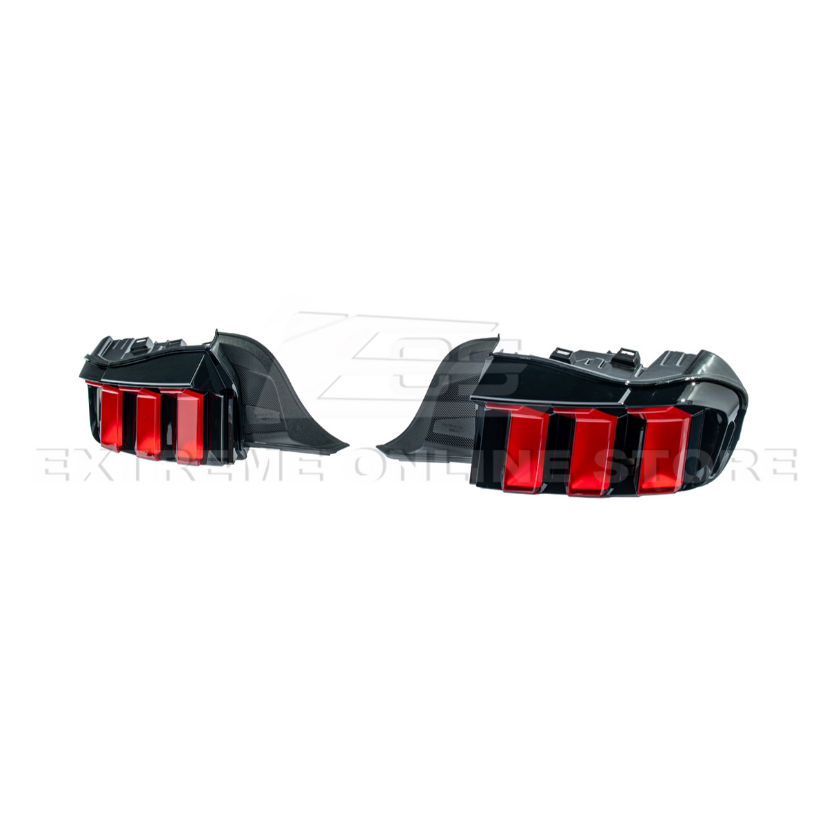 2024-Up Ford Mustang S650 EURO Sequential Signal LED Clear Rear Taillights image 48
