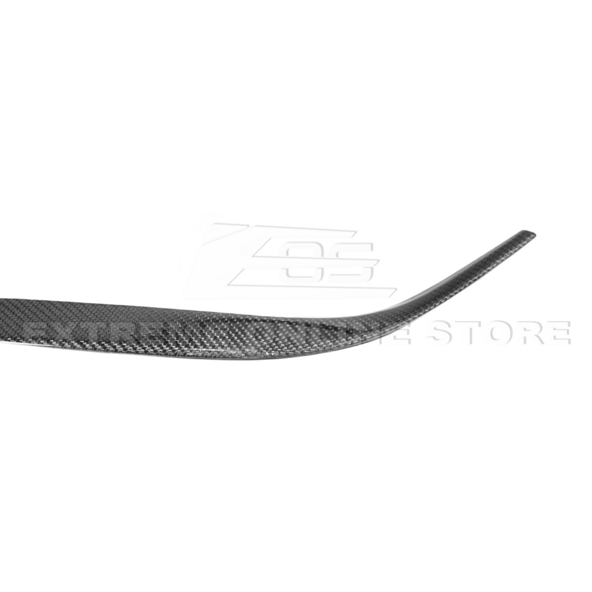 2024-Up Ford Mustang DRY CARBON FIBER Headlight Eyebrow Trim Cover Pair image 18