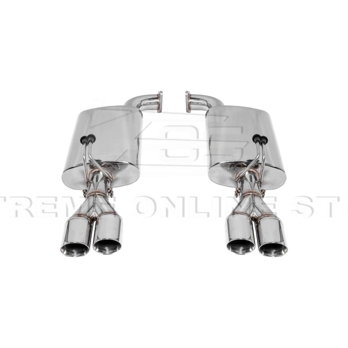 2008-2009 Pontiac G8 T-304 Muffler Delete Quad Tips Axle Back Exhaust image 33