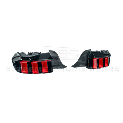 2024-Up Ford Mustang S650 EURO Sequential Signal LED Clear Rear Taillights image 44