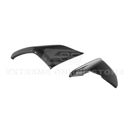 Corvette C8 DRY CARBON FIBER Upper Dashboard Instrument Side Panel Cover image 12