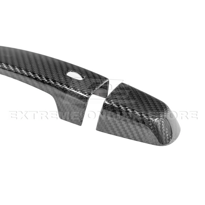 2019-24 Camaro Dry Carbon Fiber Overlay Door Handle Cover image 14
