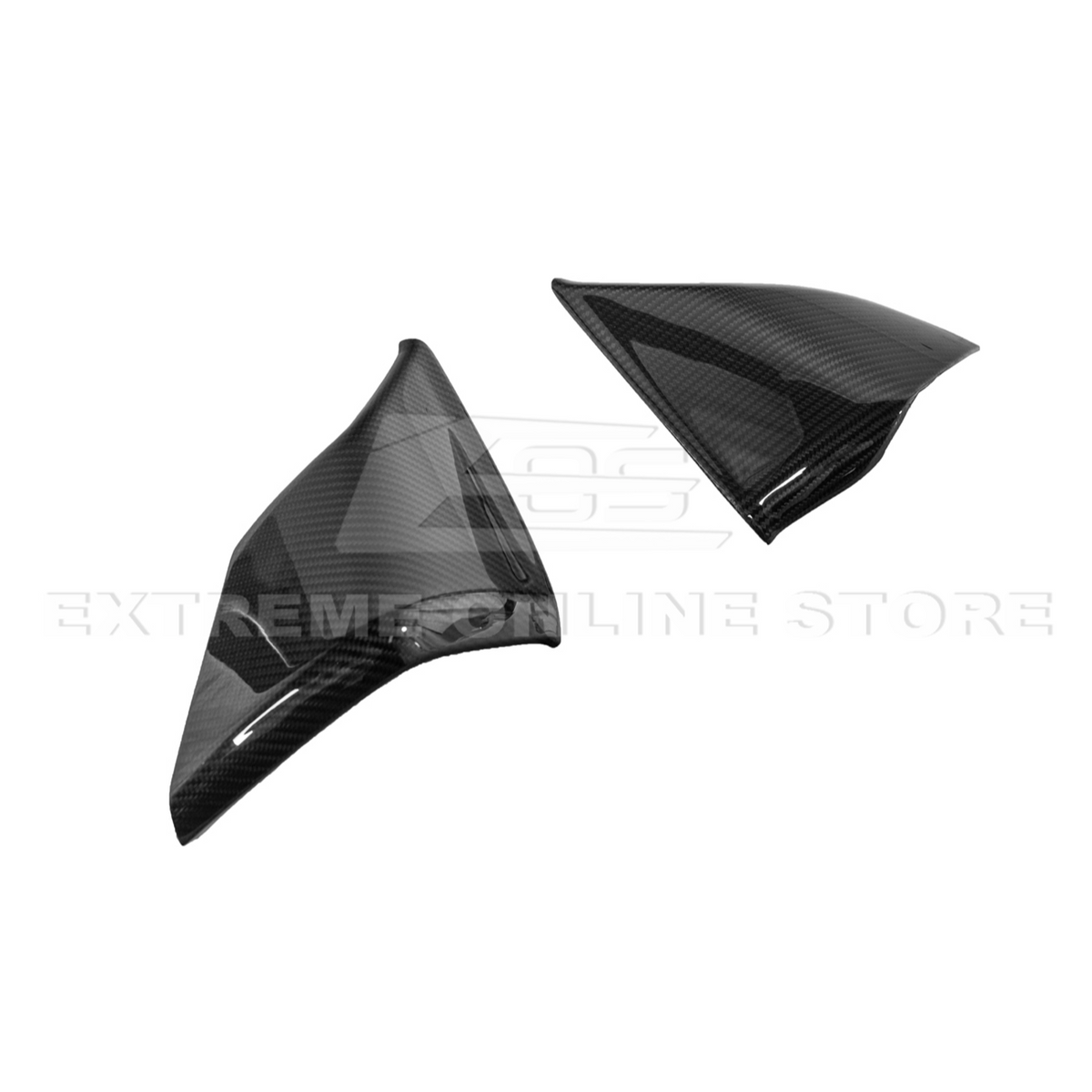 Corvette C8 DRY CARBON FIBER Upper Dashboard Instrument Side Panel Cover image 13