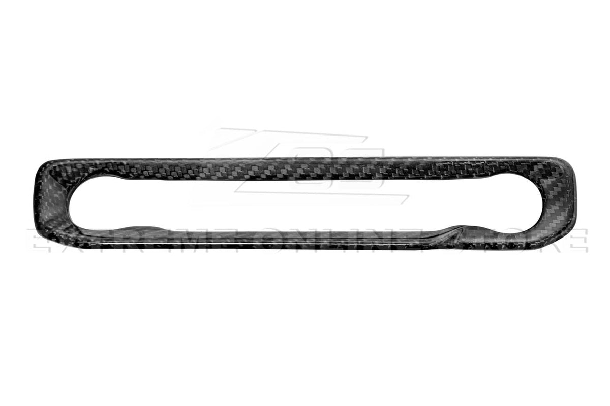 2024+ Ford Mustang DRY CARBON FIBER AC Control Panel Cover image 8