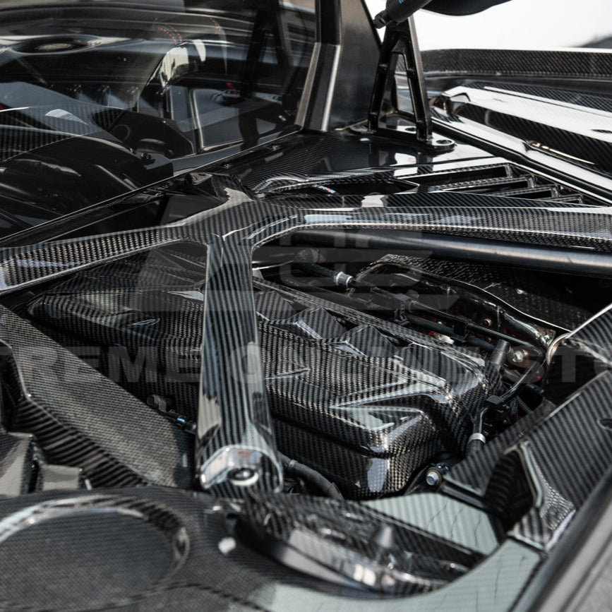 Chevrolet Corvette C8 DRY CARBON FIBER X-Brace image 38