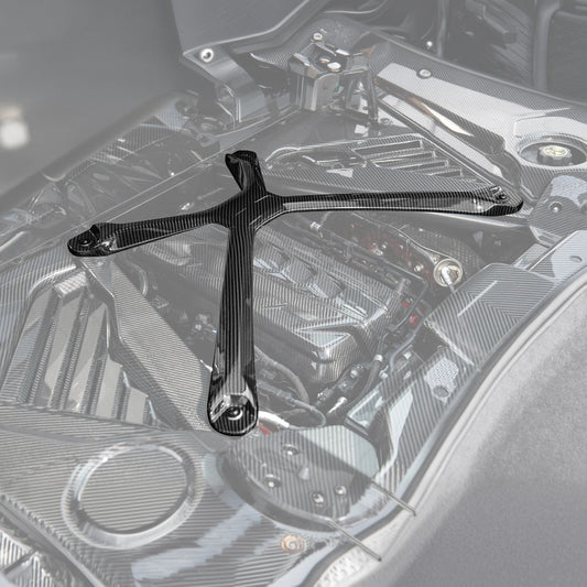 Chevrolet Corvette C8 DRY CARBON FIBER X-Brace image 1