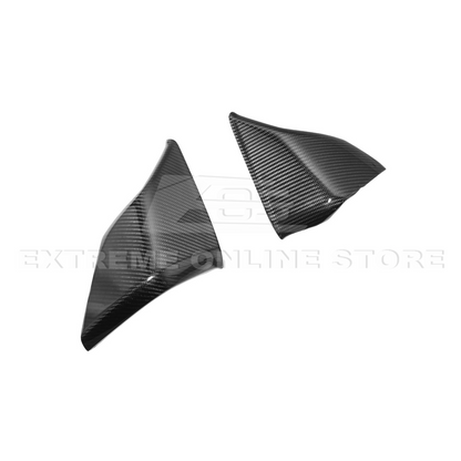 Corvette C8 DRY CARBON FIBER Upper Dashboard Instrument Side Panel Cover image 14