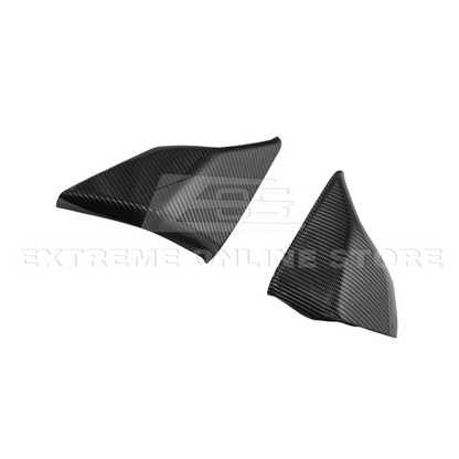 Corvette C8 DRY CARBON FIBER Upper Dashboard Instrument Side Panel Cover image 10