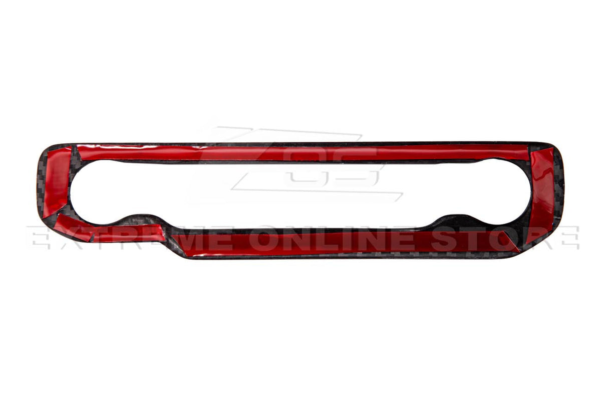 2024+ Ford Mustang DRY CARBON FIBER AC Control Panel Cover image 10