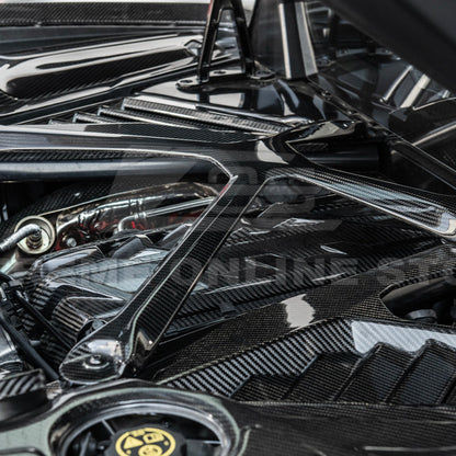 Chevrolet Corvette C8 DRY CARBON FIBER X-Brace image 40