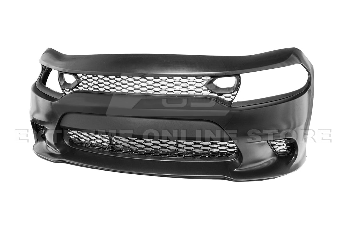 2015-Up Dodge Charger SRT Hellcat Conversion Bumper Kit image 9