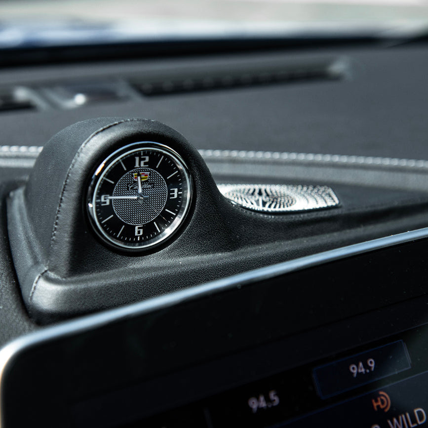 2020-24 Cadillac CT5 | Leather Dashboard Center Analog Clock & Speaker Pod image 4