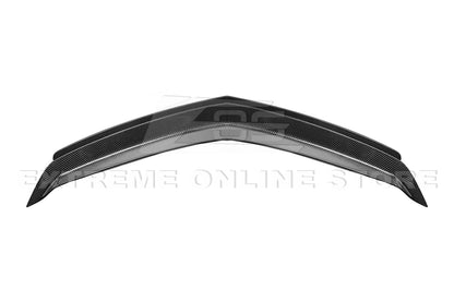 2016-19 Cadillac ATS-V Sedan Carbon Fiber Rear Trunk Lid Wickerbill Spoiler image 17