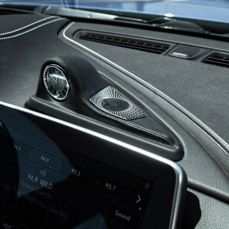 2020-24 Cadillac CT5 | Leather Dashboard Center Analog Clock & Speaker Pod image 12