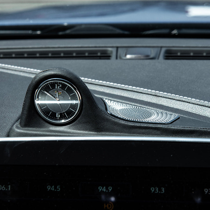 2020-24 Cadillac CT5 | Leather Dashboard Center Analog Clock & Speaker Pod image 14