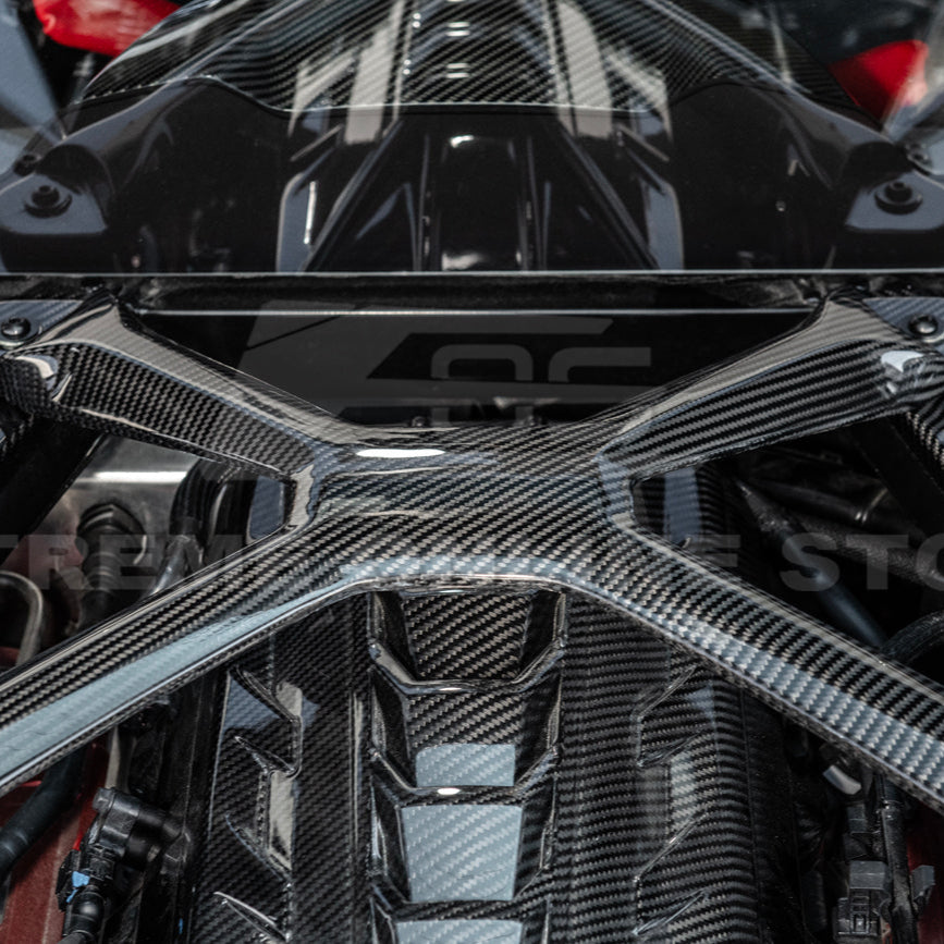 Chevrolet Corvette C8 DRY CARBON FIBER X-Brace image 43