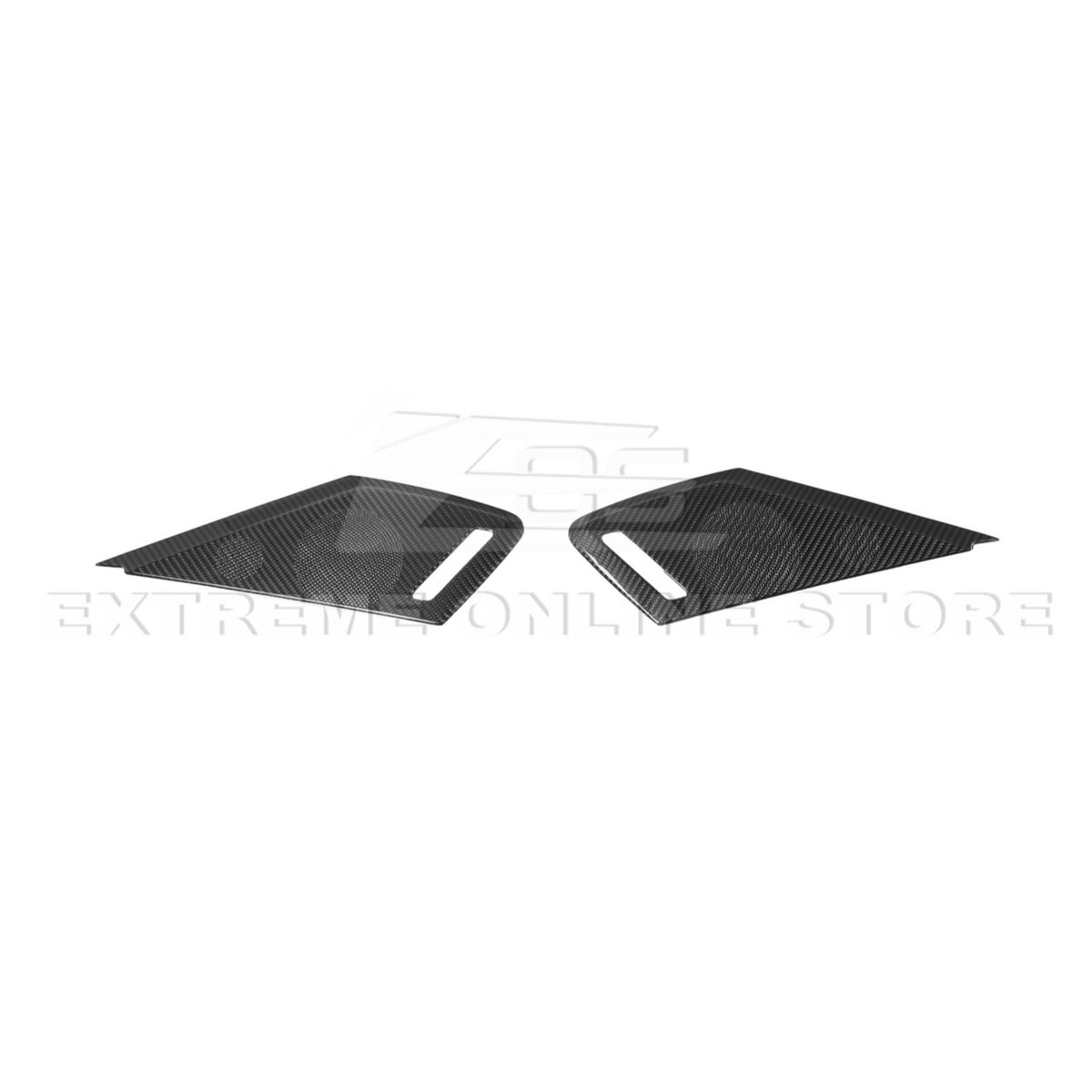 Corvette C8 DRY CARBON FIBER Door Speaker Cover image 9