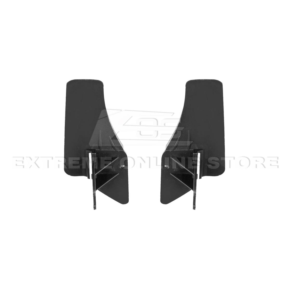 2010-14 Ford S197 Mustang GT500 Style Side Skirts Extension Pair image 18