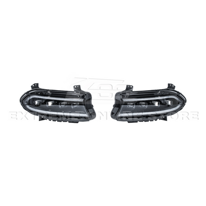 2015-23 Charger EOS Performance LED DRL Sequential Signal Projector Headlights image 25