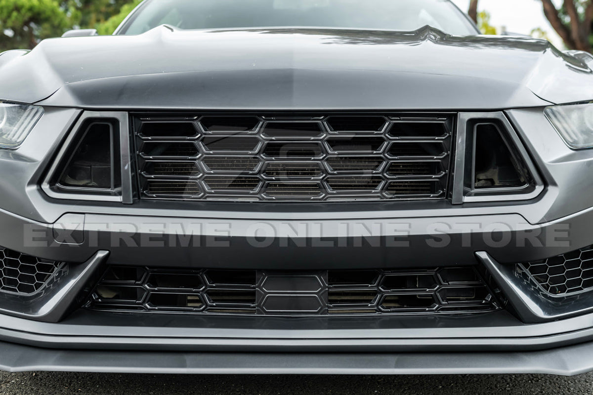 2015-23 Ford Mustang Dark Horse Conversion Bumper Kit image 11