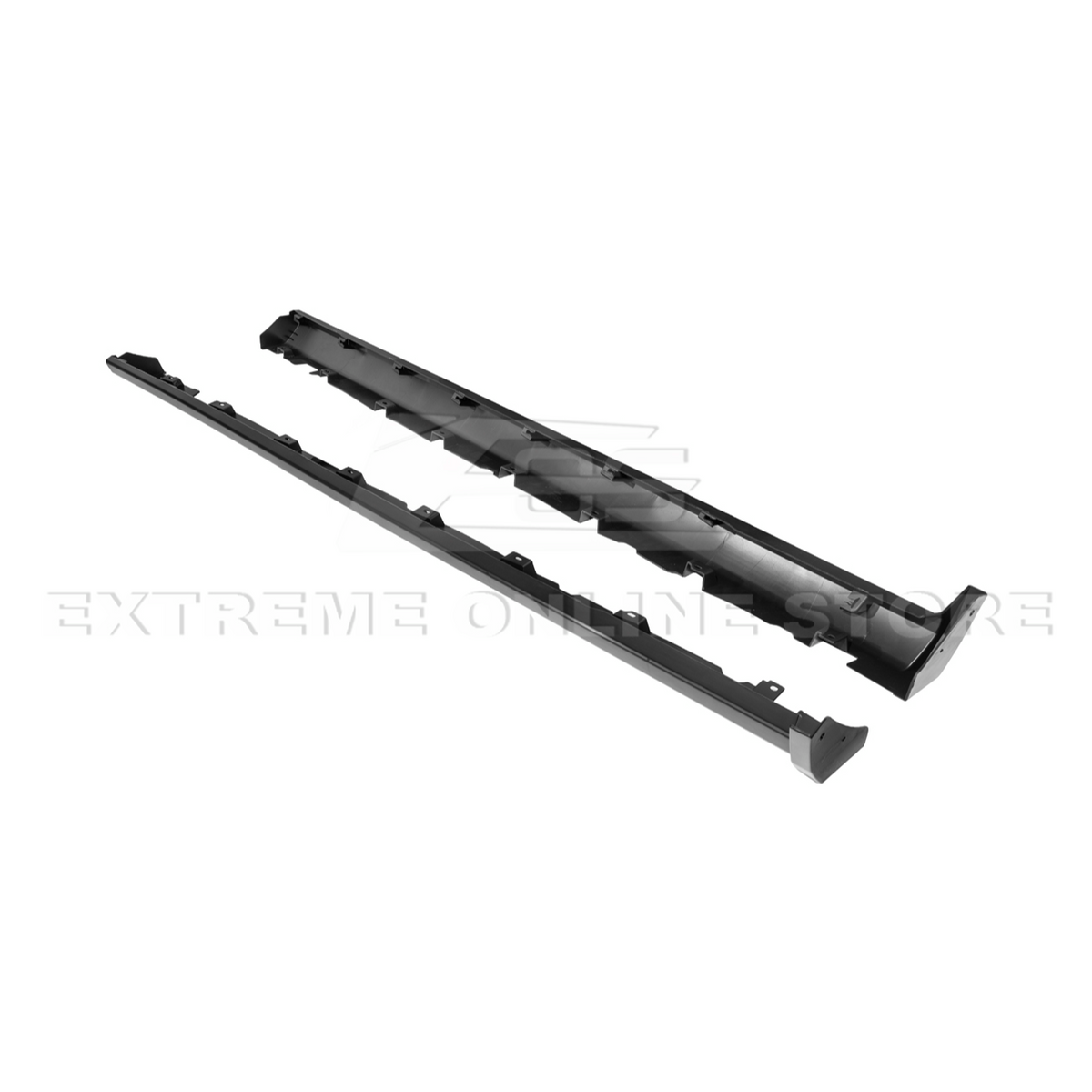 2010-14 Ford S197 Mustang GT500 Style Side Skirts Extension Pair image 15
