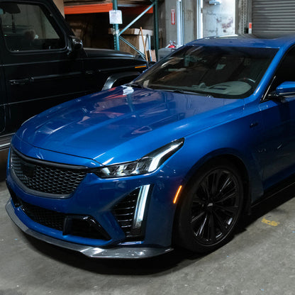 2020-Up Cadillac CT5 | Front Bumper Amber LED Side Marker Lights image 25