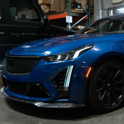 2020-Up Cadillac CT5 | Front Bumper Amber LED Side Marker Lights image 26